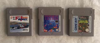 Juegos Game Boy: F-1 Spirit, Tetris, TMNT