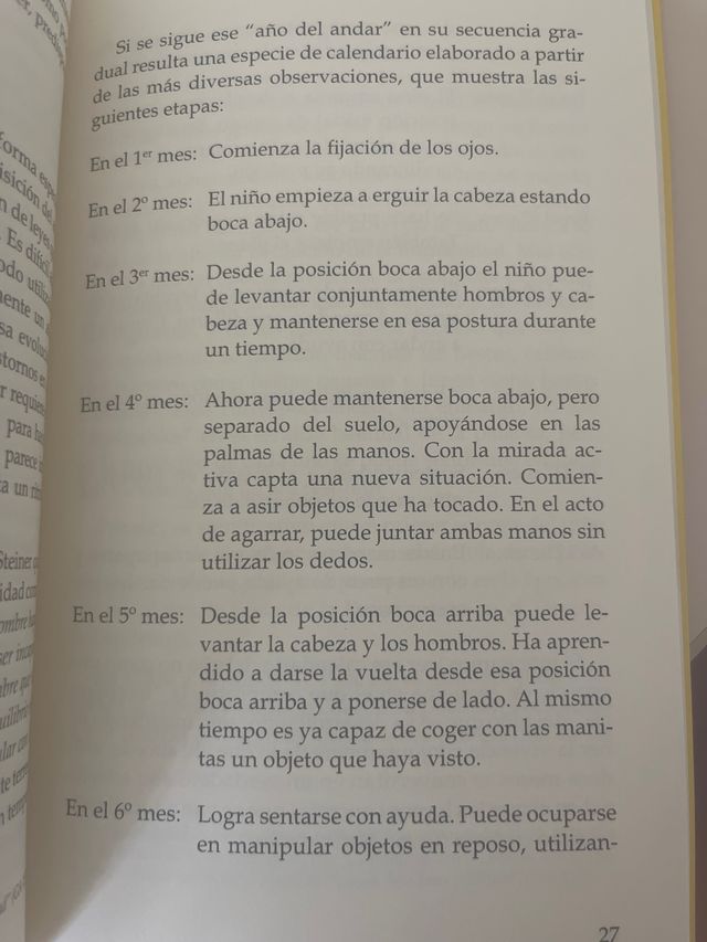 los tres primeros años del niño