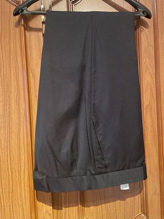 Traje de caballero azul marino