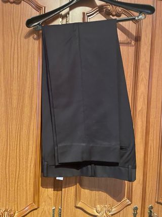 Traje de caballero azul marino