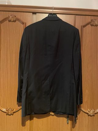 Traje de caballero azul marino