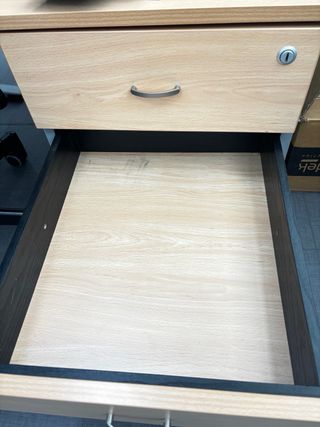 Cajoneras con ruedas de madera