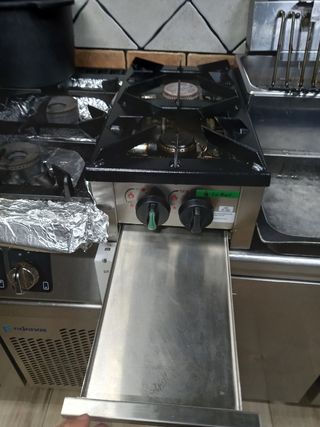 Cocina de gas 2 fuegos
