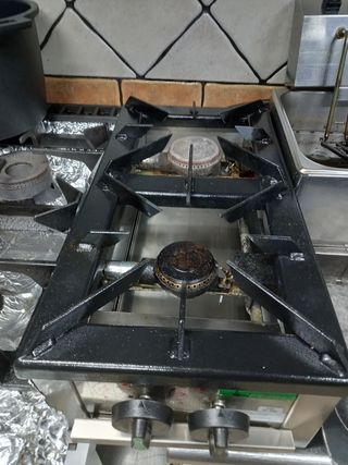 Cocina de gas 2 fuegos