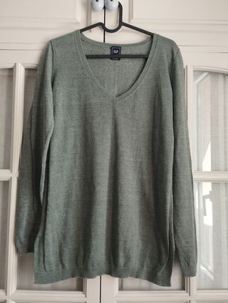 Jersey GAP verde fino T.XS