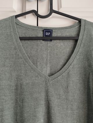 Jersey GAP verde fino T.XS