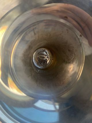 Antigua balanza, plata de ley, 159 grs firma