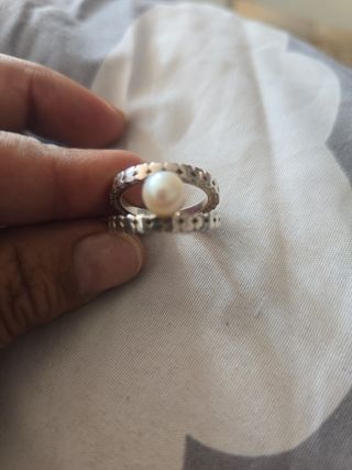 Anillo Tous Plata Perla