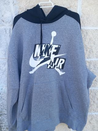 Sudadera Nike Jordan Gris Hombre