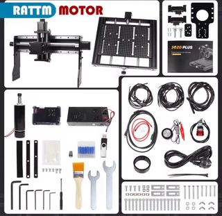 CNC 3020 plus 500W todo metal con controladora