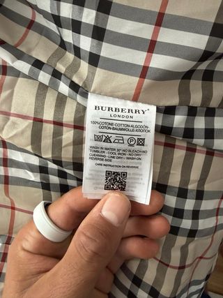 Chaleco Burberry original XXL — impecable estado