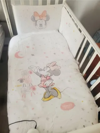 Cuna Pali Blanca Osito y Luna