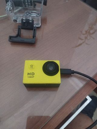 Cámara deportiva sumergible