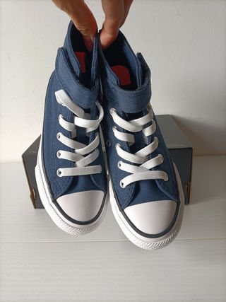 Converse All Star Youth Navy/Pale Magma/Whit