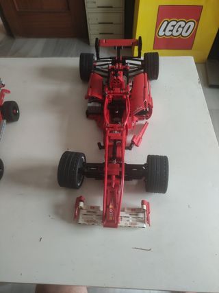 Lego Technic Coches de Carreras Rojos