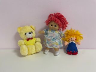 Lote Peluches y Muñecos Vintage