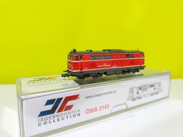 Locomotora OBB RH 2143 Jaegerndorfer escala N