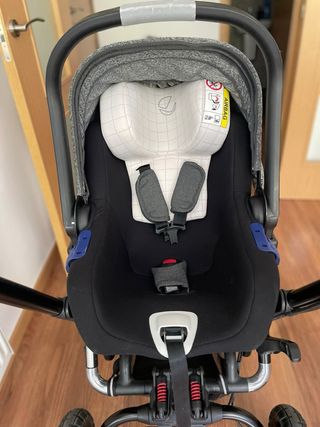 Carro bebé Jane Rider gris