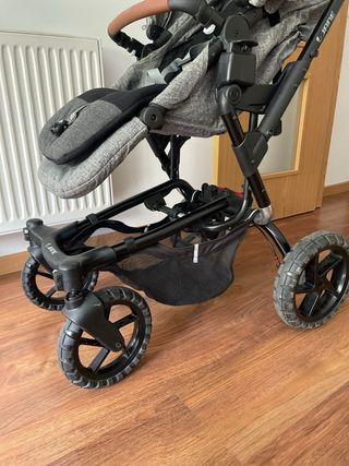 Carro bebé Jane Rider gris