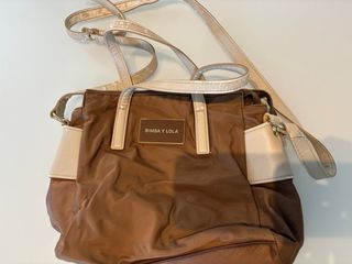 Bolso Bimba y Lola Marrón y Beige