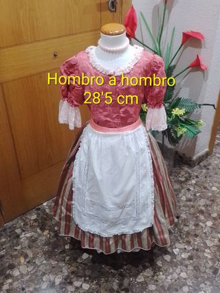 Vestido Fallera Huertana niña 