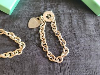 Conjunto Tiffany & Co. Collar y Pulsera Plata