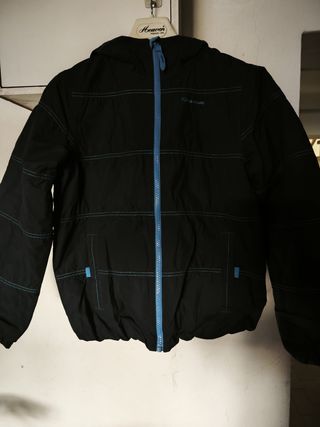 Giubbino Quechua nero decathlon