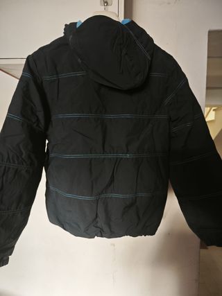 Giubbino Quechua nero decathlon