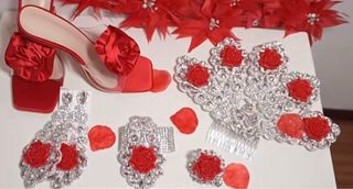 Conjunto de complementos de fiesta