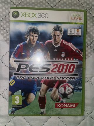 PES 2010 Pro Evolution Soccer Xbox 360
