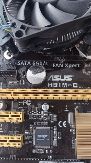 Placa base ASUS H81M-C