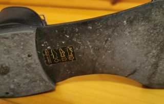 Sandali bassi in vera pelle con borchie - 37