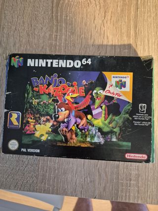 Banjo Kazooie Nintendo 64 Pal ESP
