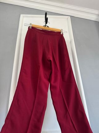 Tailleur donna elegante rosso