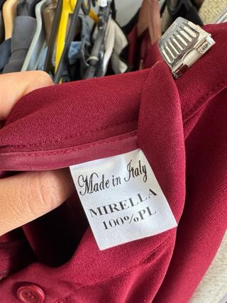 Tailleur donna elegante rosso