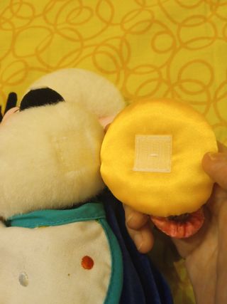 OFERTA Navidad Peluche Diddl Bebé Vintage con Chup