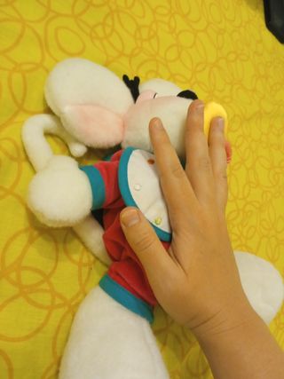 OFERTA Navidad Peluche Diddl Bebé Vintage con Chup