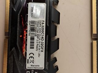 RAM G.Skill FlareX DDR4 32GB 3200MHz CL14