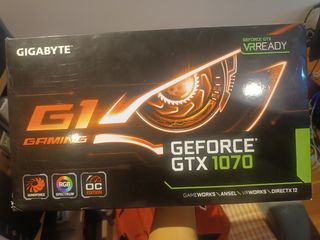 Caja Tarjeta Gráfica Gigabyte GeForce GTX 1070
