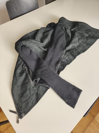 Chaqueta VSP Vespucci Ante Negra Talla 38