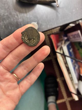 Moneda Medieval y monedas romanas 