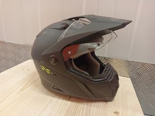 Casco de moto negro. Casi nuevo, talla XL
