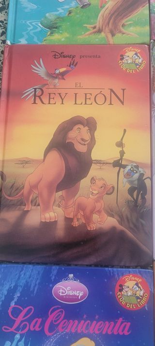 Libros de Disney varios Cenicienta Campanilla, etc