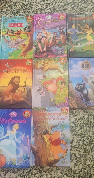 Libros de Disney varios Cenicienta Campanilla, etc
