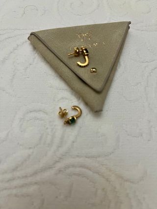 Pendientes Apodemia Chapados en Oro