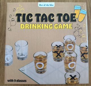 Juego de mesa Tic Tac Toe Drinking Game