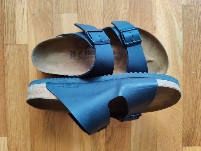 Sandalias Birkenstock Talla 38 Negras