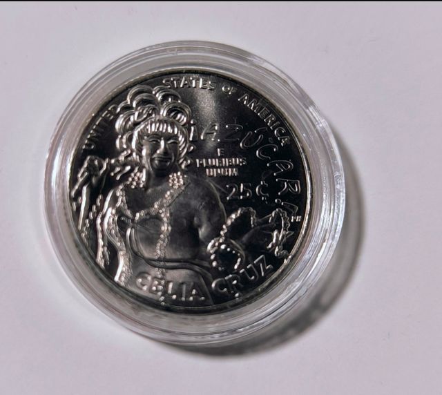 Moneda Coleccionable Celia Cruz 25¢