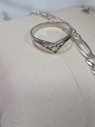 Pulsera y sortija plata de ley n. sortija 14 