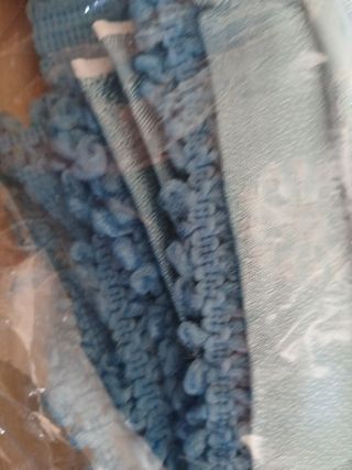 Copriletto matrimoniale blu